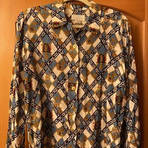 Vintage Gucci vibe blouse.